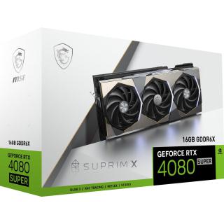 Karta graficzna MSI GeForce RTX 4080 SUPER 16GB SUPRIM X