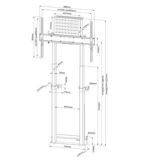 Uchwyt na monitor WL55-875WH1