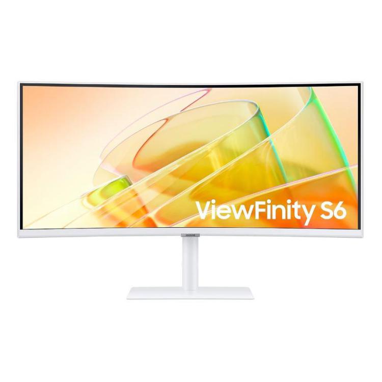 Monitor 34 cale ViewFinity S65CT VA 3440x1440 UWQHD 21:9 1xHDMI 1xDP 2xTB 4.0(90W/15W) 3xUSB 3.0 LAN 5ms 100Hz HAS+PIV gł.