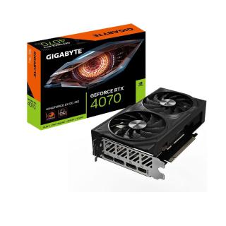 Karta VGA Gigabyte GeForce RTX 4070 WINDFORCE 2X OC 12G 12GB GDDR6X 192bit HDMI+3xDP PCIe4.0