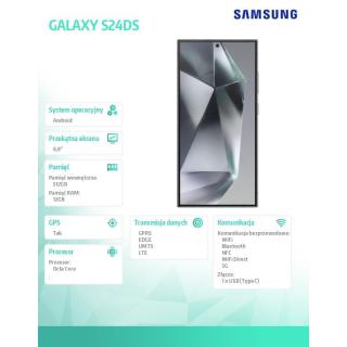 Smartfon GALAXY S24DS 5G Ultra 12/512GB Czarny Enterprise Edition