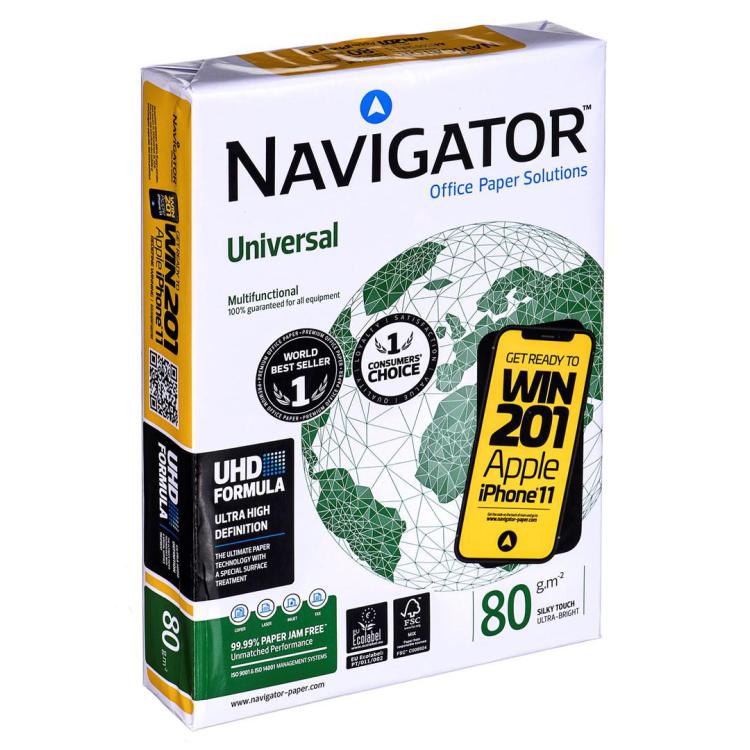 Papier Xero Igepa Premium Navigator Universal 8247A80 (A4 80g/m2 500 szt.)