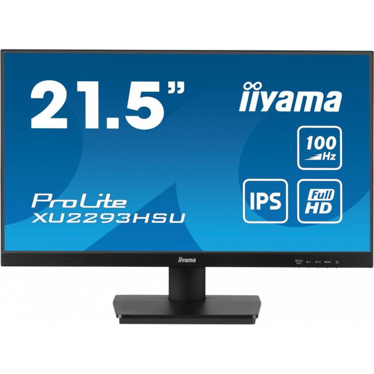 Monitor ProLite XU2293HSU-B6 21.5 cala IPS,100Hz,FHD,1ms,HDMI,DP,2xUSB,2x2W, FreeSync