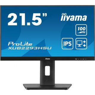 Monitor 21.5 cala ProLite XUB2293HSU-B6 IPS,100Hz,HAS(150mm),1ms,HDMI,DP,2xUSB, FreeSync,2x2W,PIVOT