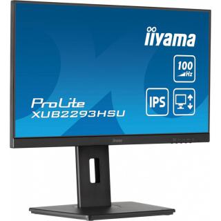 Monitor 21.5 cala ProLite XUB2293HSU-B6 IPS,100Hz,HAS(150mm),1ms,HDMI,DP,2xUSB, FreeSync,2x2W,PIVOT