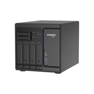 Qnap-TS-h686-D1602-8G 4+2 bay tower intel 8GB RAM