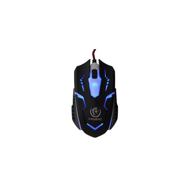 Mysz przewodowa Rebeltec COBRA optyczna Gaming USB czarna