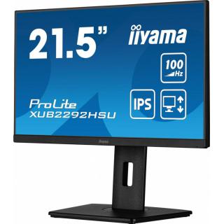 Monitor 21.5 cala XUB2292HSU-B6 IPS,100Hz,FreeSync,PIVOT,0.4ms,HDMI, DP,4xUSB(3.2),2x2W,HAS(150mm)