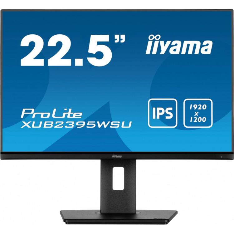 Monitor 22.5 cala XUB2395WSU-B5 IPS,PIVOT,1920x1200,DP,HDMI,VGA,16:10,2xUSB,2x2W,Freesync,HAS(150mm)