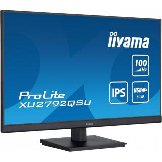 Monitor 27 cali ProLite XU2792QSU-B6 IPS,QHD,100Hz,HDMI,DP,4xUSB3.2,SLIM