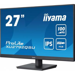 Monitor 27 cali ProLite XU2792QSU-B6 IPS,QHD,100Hz,HDMI,DP,4xUSB3.2,SLIM