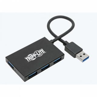 4-portowy, smukły, przenośny koncentrator USB-A USB 3.2...