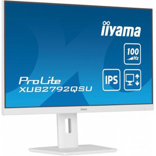 Monitor 27 cali ProLite XUB2792QSU-W6 IPS,QHD,HAS(150mm),100Hz,4xUSB3.2,SLIM