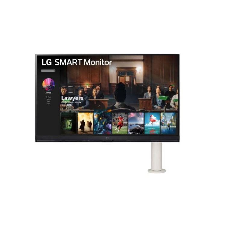 Monitor 32SQ780S-W 32 cale Smart 4K UHD webOS Ergo