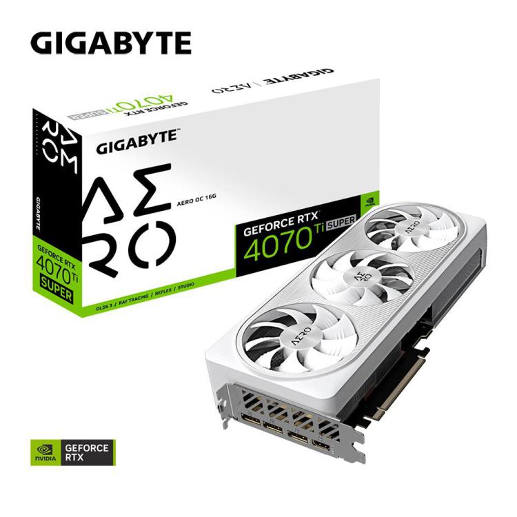 Karta graficzna RTX 4070 Ti SUPER AERO OC 16G GDDR6X 256bit 3DP