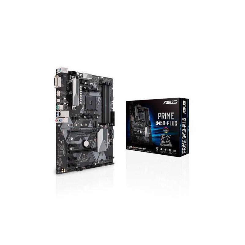 Płyta Asus PRIME B450-PLUS /AMD B450/SATA3/M.2/USB3.1/PCIe3.0/AM4/ATX