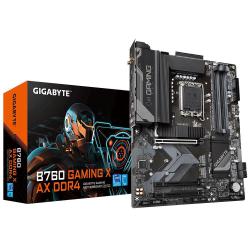 Płyta Gigabyte B760 GAMING X AX DDR4 /B760/DDR4/SATA3/M.2/USB3.0/PCIe4.0/WiFi/BT/s.1700/ATX