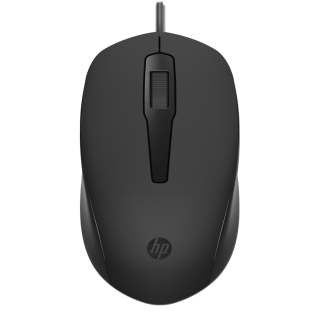 Mysz HP 150 Wired Mouse przewodowa czarna 240J6AA