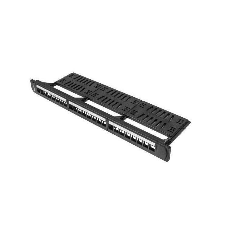 Patch panel Lanberg PPKS-1124-B (1U 19")