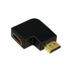 Adapter HDMI LogiLink AH0008 kątowy 90°, HDMI (F) HDMI (M)