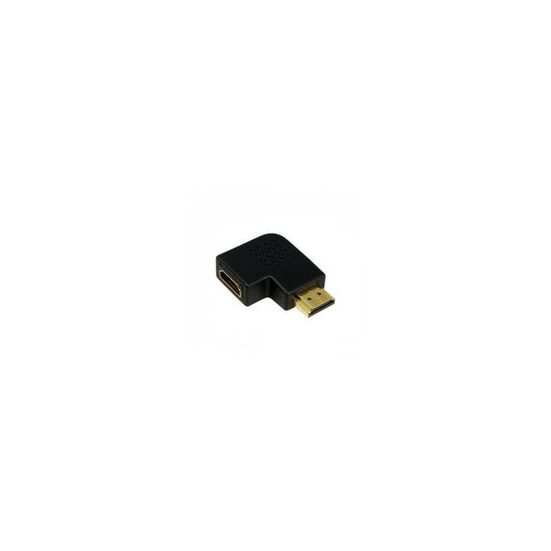 Adapter HDMI LogiLink AH0008 kątowy 90°, HDMI (F) HDMI (M)