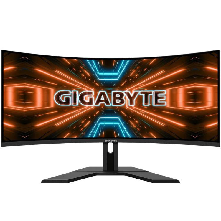 Monitor 34 cali G34WQC A-EK 1ms/QHD/HDMI/12mln:1/USB