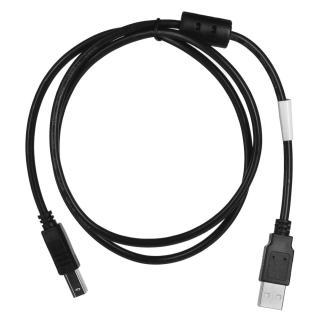 LANBERG KABEL USB-A - USB-B M/M 1M (FERRYT, CZARNY) CA-USBA-11CC-0010-BK