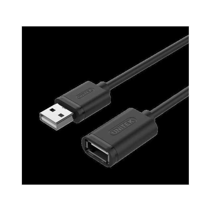 Kabel Unitek Y-C450GBK przedłużacz USB 2.0 AM-AF 2,0m