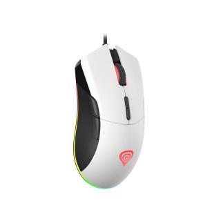 Mysz Krypton 290 6400DPI podświetlenie RGB Biała