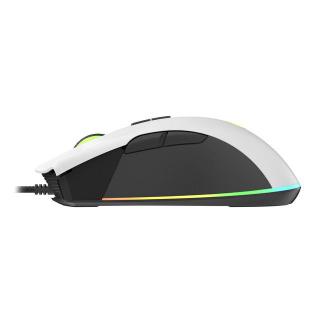 Mysz Krypton 290 6400DPI podświetlenie RGB Biała