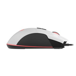 Mysz Krypton 290 6400DPI podświetlenie RGB Biała