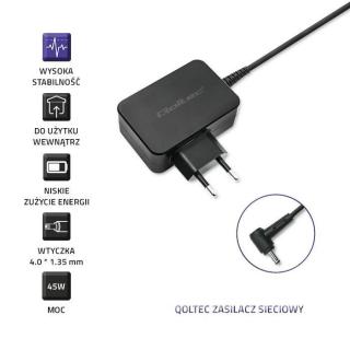 Zasilacz do ultrabooka Qoltec Asus 45W | 19V | 2.37A | 4.01,35