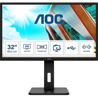 Monitor AOC 31,5" Q32P2CA 2xHDMI DP USB-C głośniki