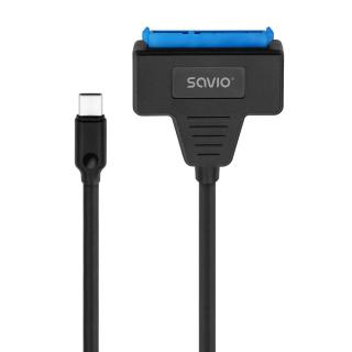 SAVIO ADAPTER USB-C 3.1 GEN 1 (M) - SATA (F) DO DYSKÓW...