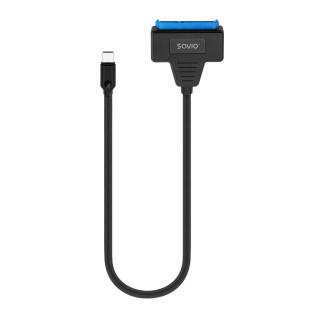 SAVIO ADAPTER USB-C 3.1 GEN 1 (M) - SATA (F) DO DYSKÓW...