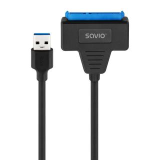 SAVIO ADAPTER SATA (F) - USB-A 3.1 GEN 1 (M) DO DYSKÓW...