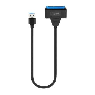 SAVIO ADAPTER SATA (F) - USB-A 3.1 GEN 1 (M) DO DYSKÓW...