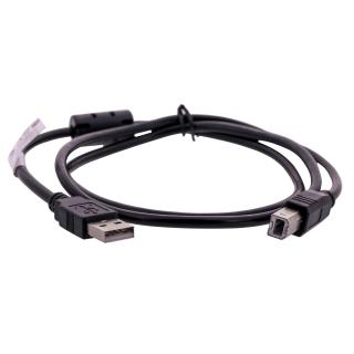 LANBERG KABEL USB-A - USB-B M/M 1M (FERRYT, CZARNY) CA-USBA-11CC-0010-BK