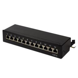 Patch panel stacjonarny LogiLink NP0017 12x RJ45 kat.6...