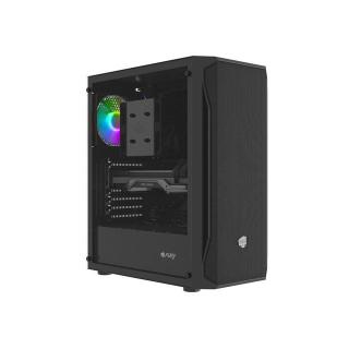 FURY OBUDOWA KOMPUTEROWA FURY SHOBO RGB MIDI TOWER Z OKNEM CZARNA