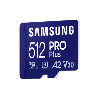 Samsung microSDXC 512GB PRO Plus 2023 + czytnik