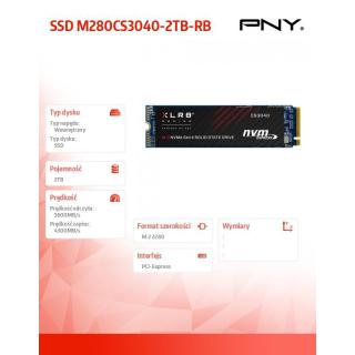 Dysk twardy SSD 2TB M.2 2280 CS3040 M280CS3040-2TB-RB