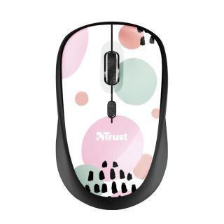 YVI WIRELESS PINK CIRCL ES mysz komputerowa