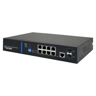 AVIZIO SWITCH ZARZĄDZALNY 8 PORTÓW RJ45 POE 1GB/S + 2...