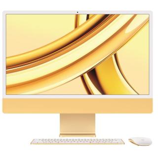 iMac 24 cale: M3 8/10, 8GB, 256GB - Żółty