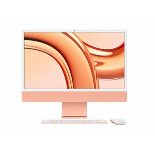 iMac 24 cale: M3 8/10, 8GB, 256GB - Pomarańczowy