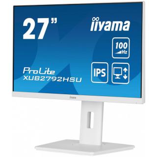 Monitor 27 cali ProLite XUB2792HSU-W6 IPS,HDMI,DP,100Hz,SLIM,4xUSB3.2,PIVOT, HAS(150mm),2x2W