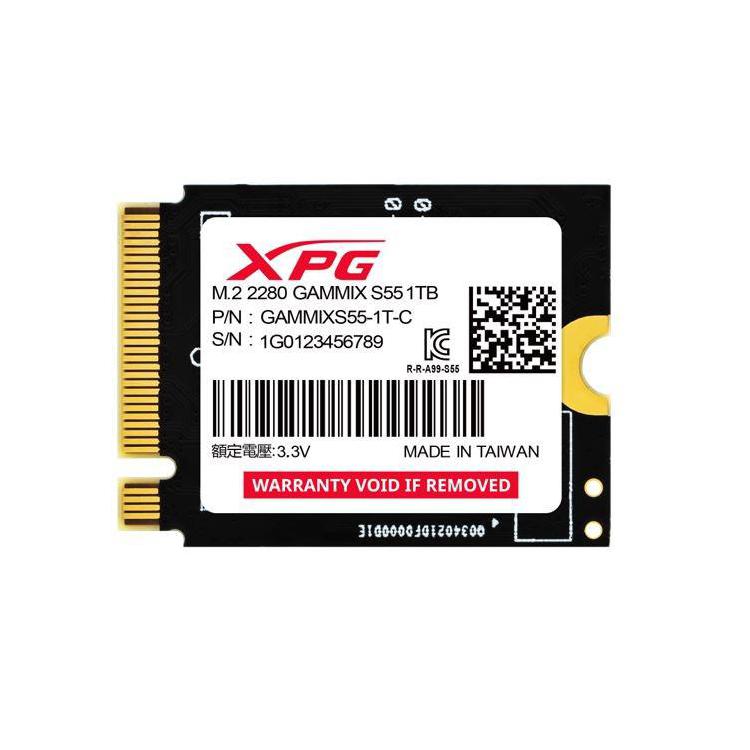 Dysk SSD XPG GAMMIX S55 1TB PCIe 4x4 5/3.7MB/s M2230