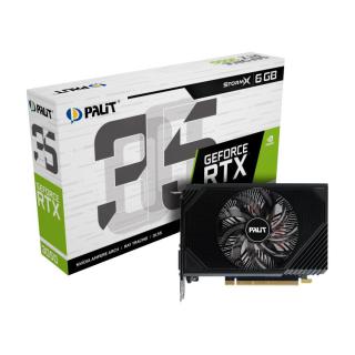 Karta graficzna GeForce RTX 3050 StormX 6GB GDDR6 96bit...