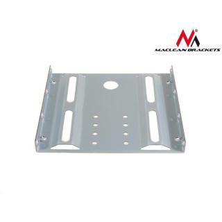 Adapter redukcja HDD/SSD sanki szyna 3,5" na 2,5" Maclean MC-655 metalowy